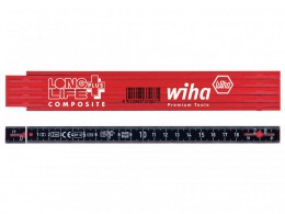 Wiha LongLife Plus Composite Folding Ruler 2m £12.99